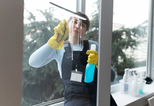 Nettoyage de vitres intérieures et extérieures à Hérouville-en-Vexin